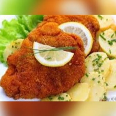 Marmitex de filé de frango a milanesa Marmitex de filé de frango a milanesa